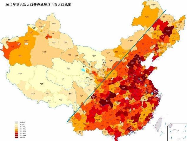 中国人口那么庞大,14亿人是如何分布的?