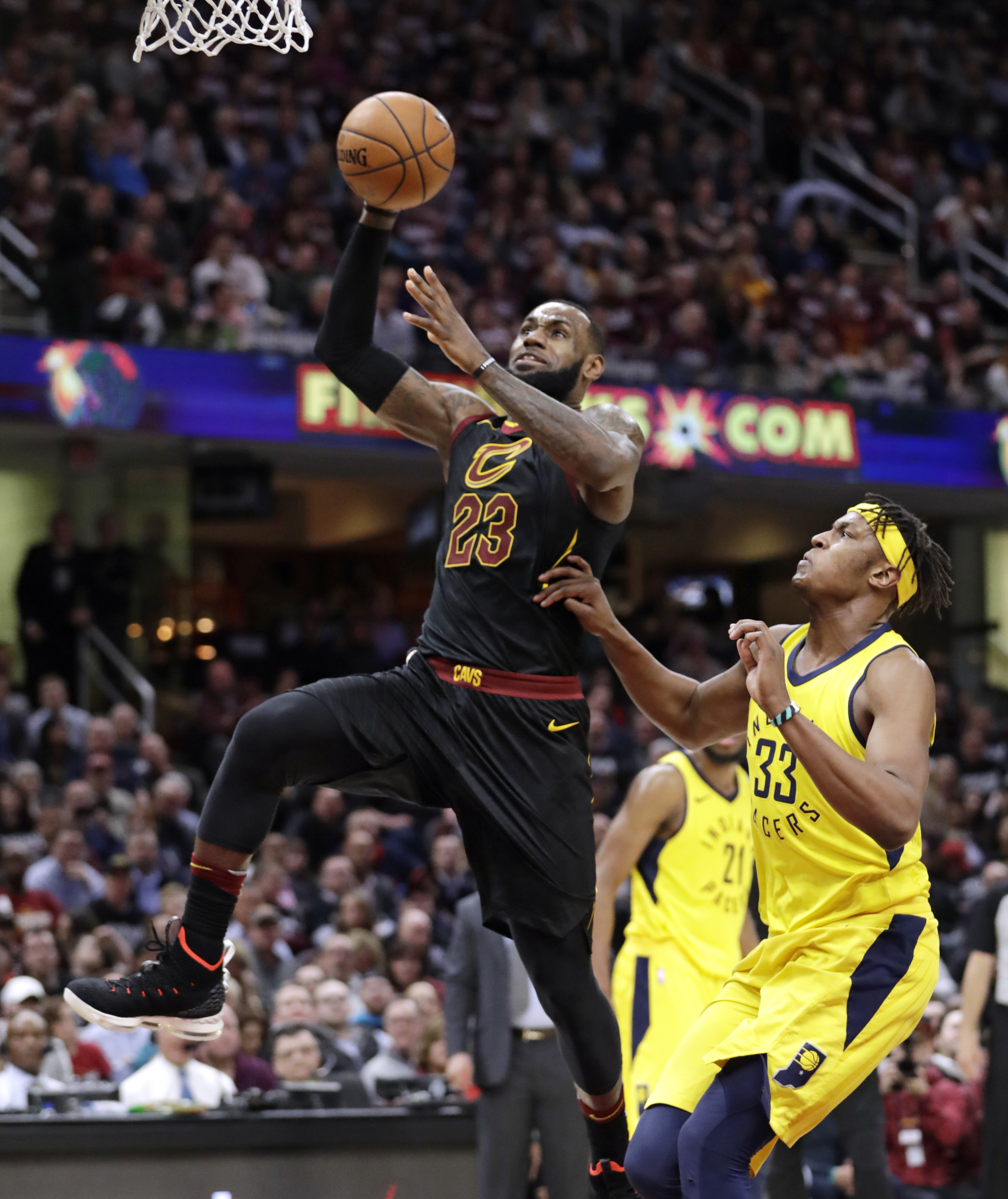 篮球——nba季后赛:骑士胜步行者(2)