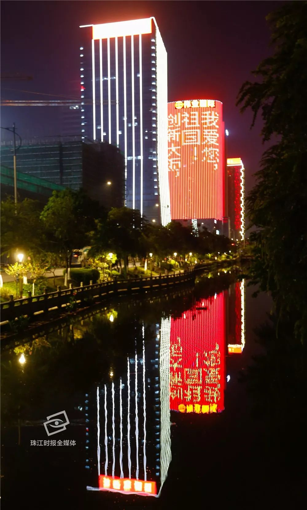 大沥夜景图片