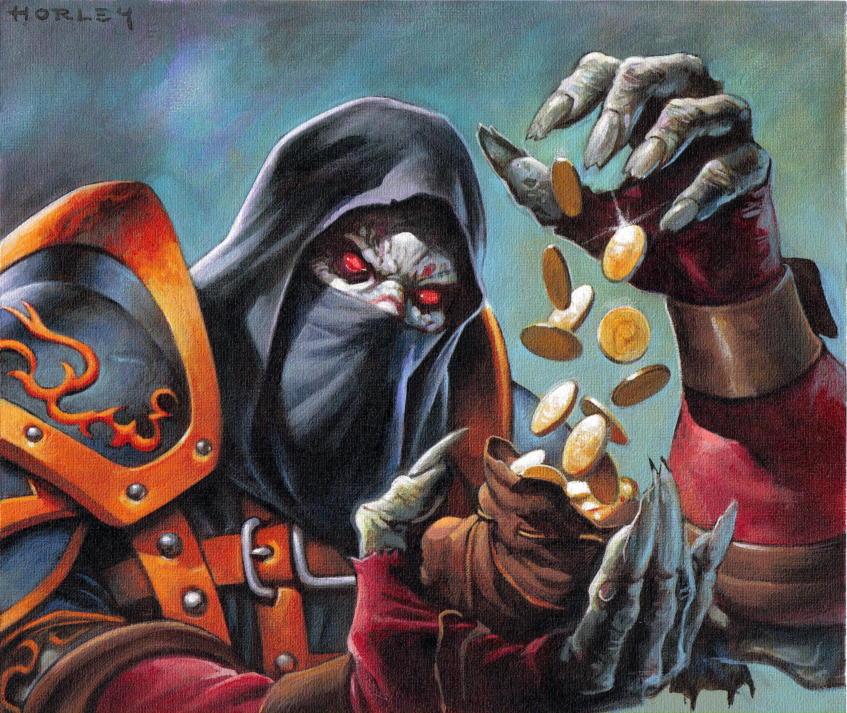 炉石传说原画欣赏:激励初现,冠军的试炼之盗贼篇