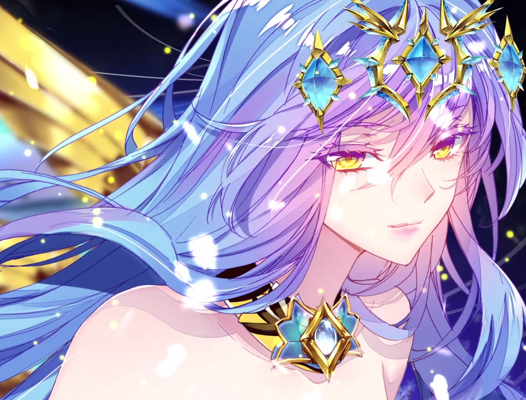 光之霓裳,唐舞桐真好看 来自绝世唐门漫动画