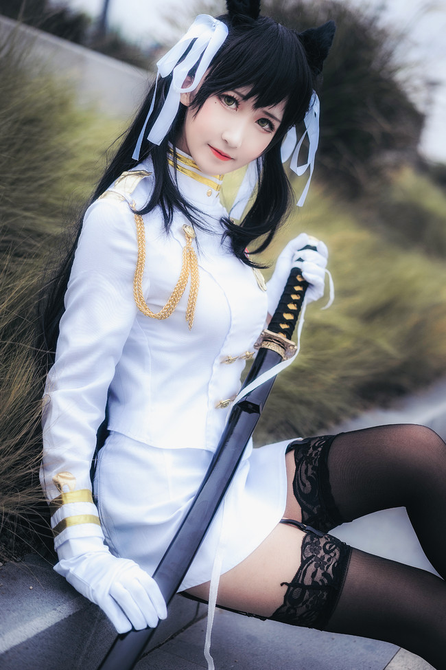 碧蓝航线cos,漂亮的长腿黑丝美腿小姐姐