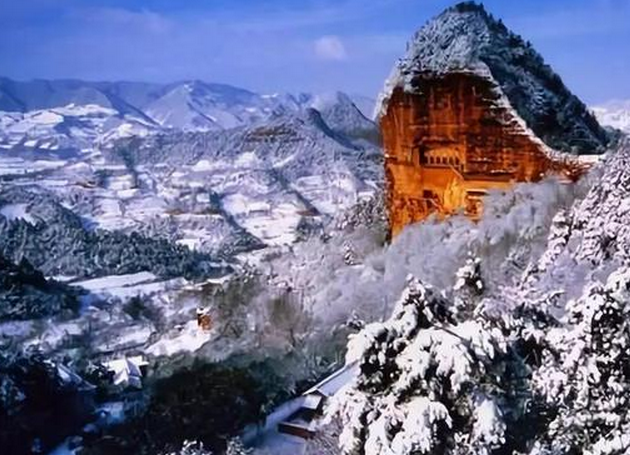 旅游:甘肃天水麦积山景区