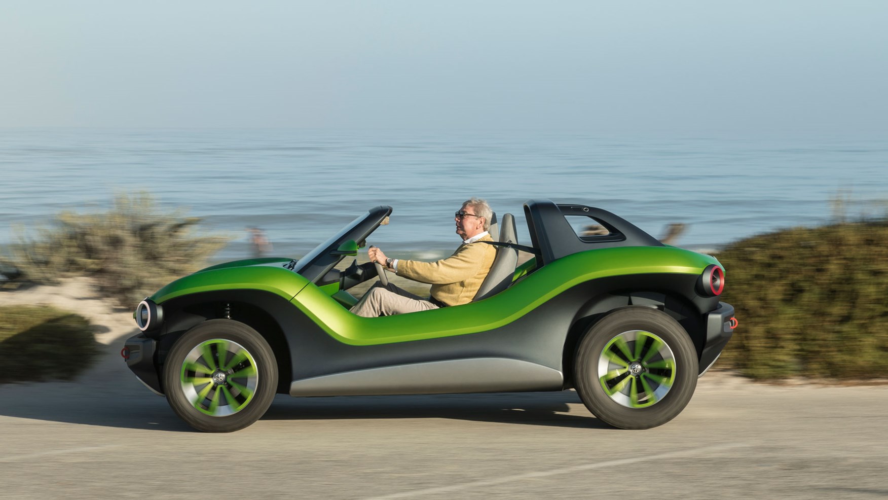 大众推无门敞篷电动轿车,这样的颜值,如果量产,销量稳了