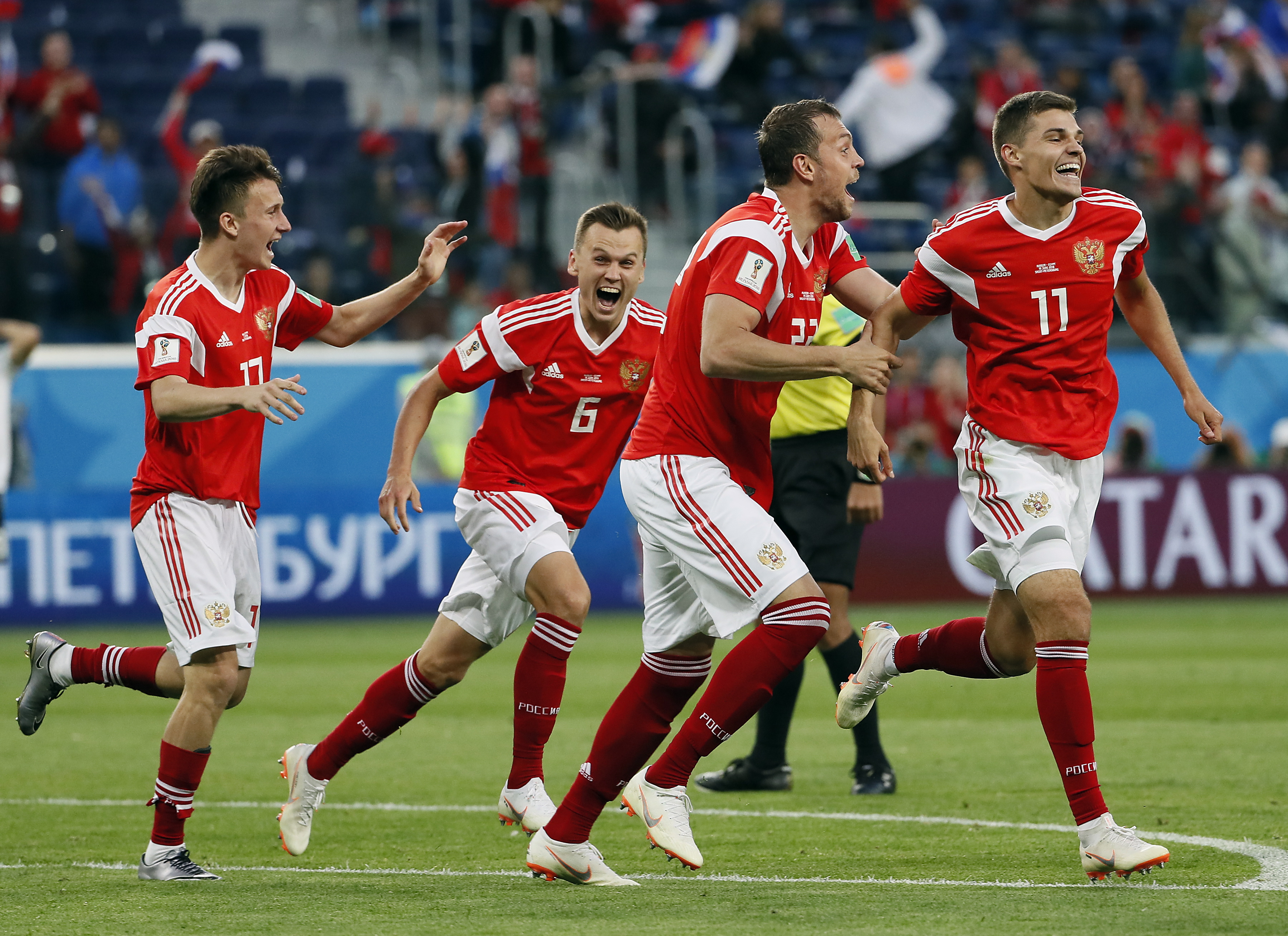 俄罗斯世界杯——a组:俄罗斯队胜埃及队(28)