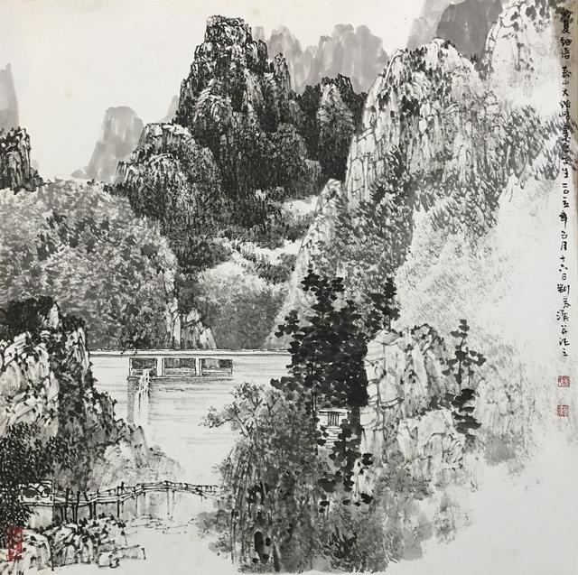 「津门网」中国残疾人美术家联谊会会长,刘宗汉作品欣赏