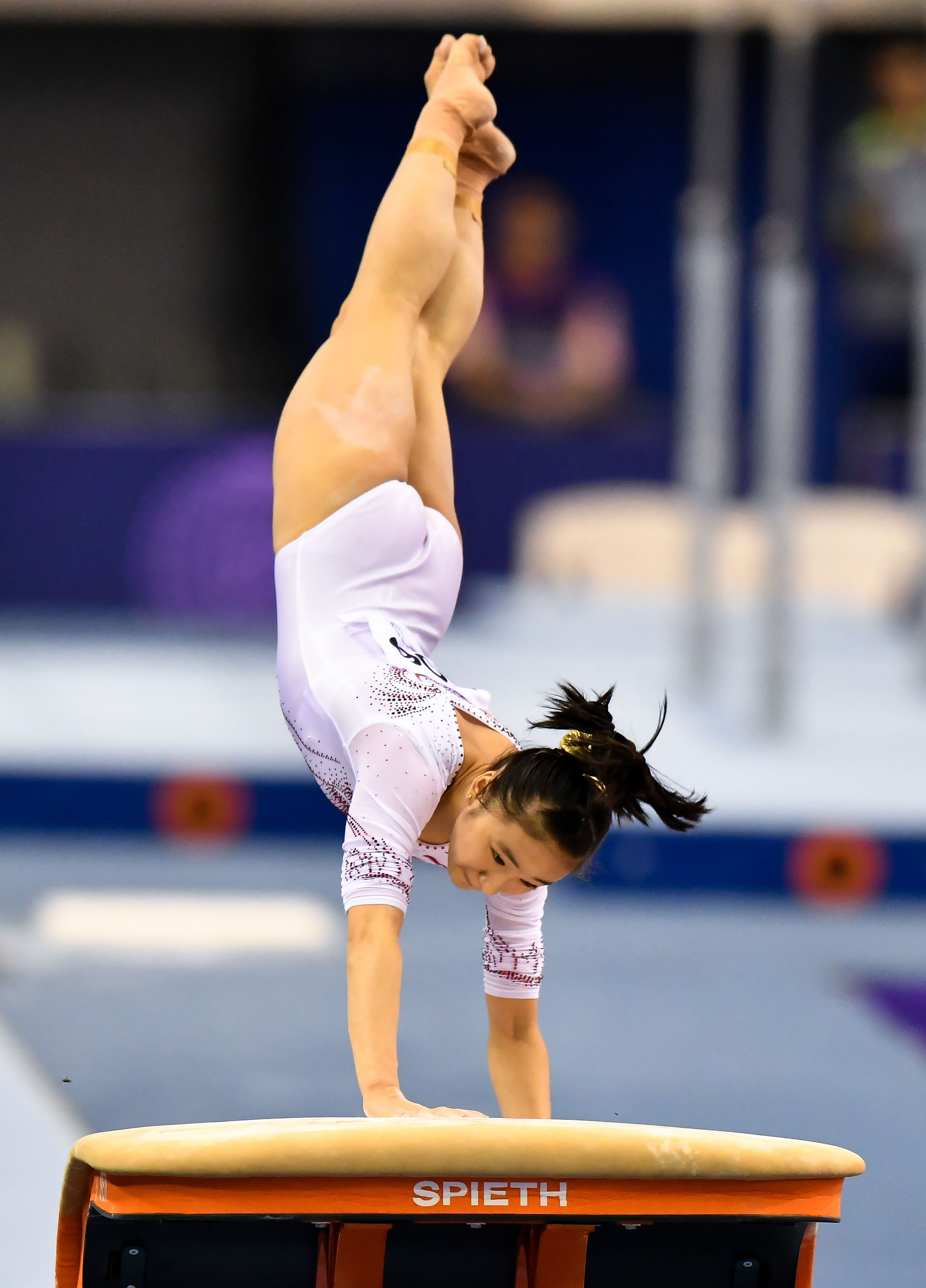 体操——世界杯卡塔尔站:刘津茹获女子跳马第五名(3)