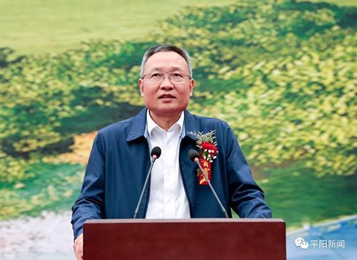 平阳水头南湖分洪工程开工