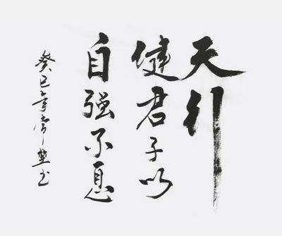 请问天行健君子以自强不息讲的什么故事?