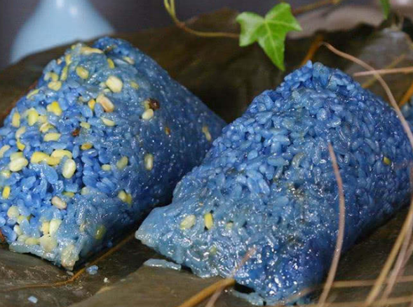 最好看的4种"彩色"粽子,香草蓝粽排倒数,最后一种你敢吃吗?