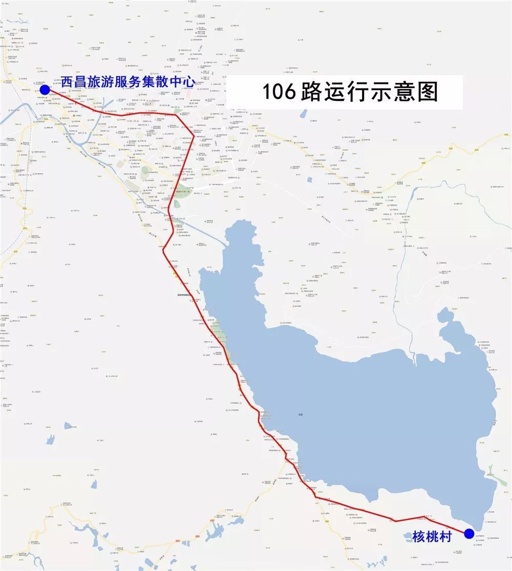 5月1日起,西昌1路等公交线路有变动