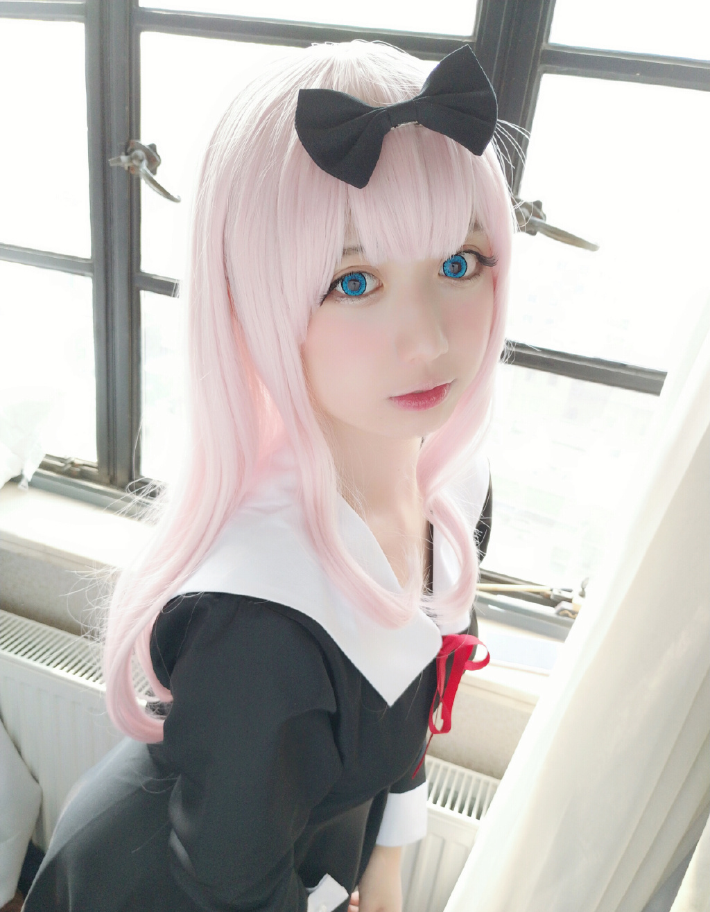 cosplay美图分享:《辉夜大小姐想让我告白》之藤原千花