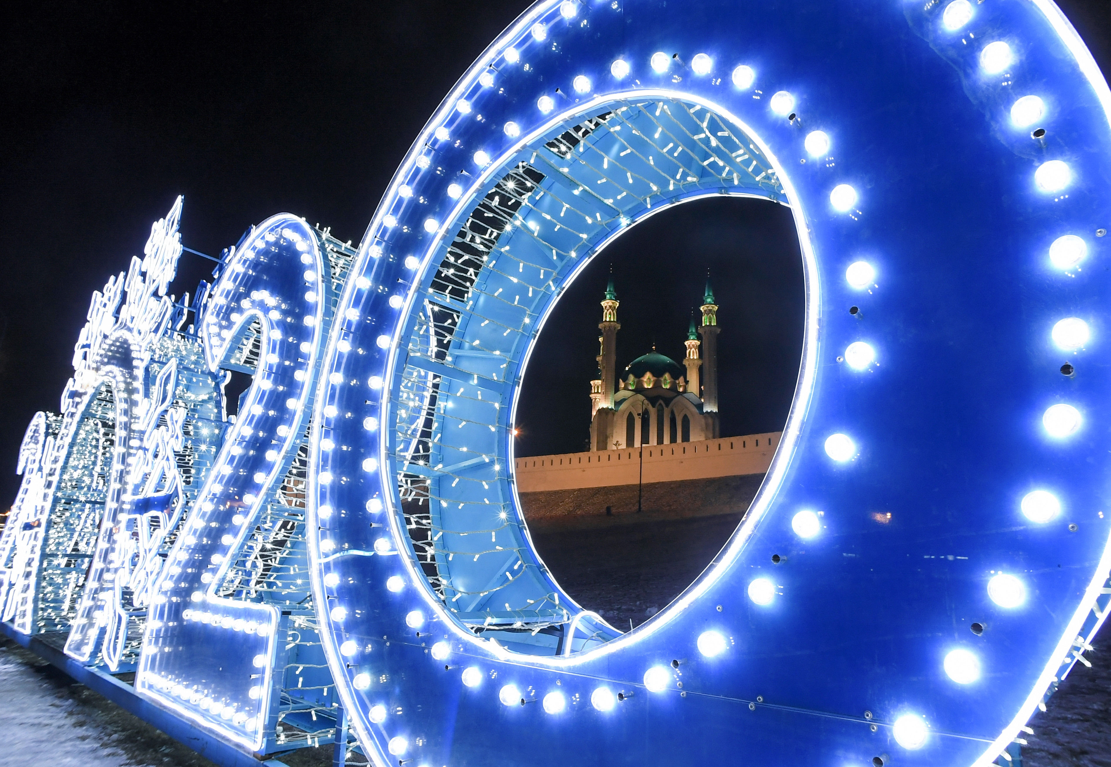 喀山市迎新夜景(2)