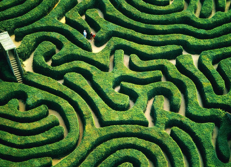 世界上第一座三维迷宫,锻炼耐心和身体的最好机会!