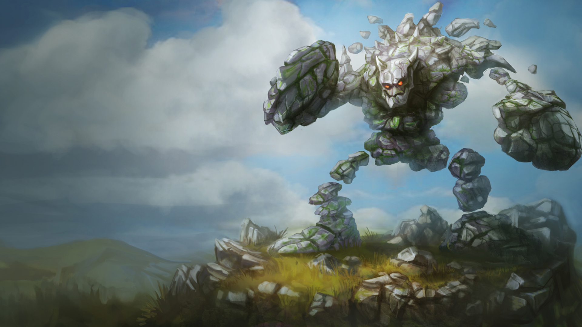 英雄联盟:你想快乐吗?"丛刃流"石头人火了,三拳一个小朋友!