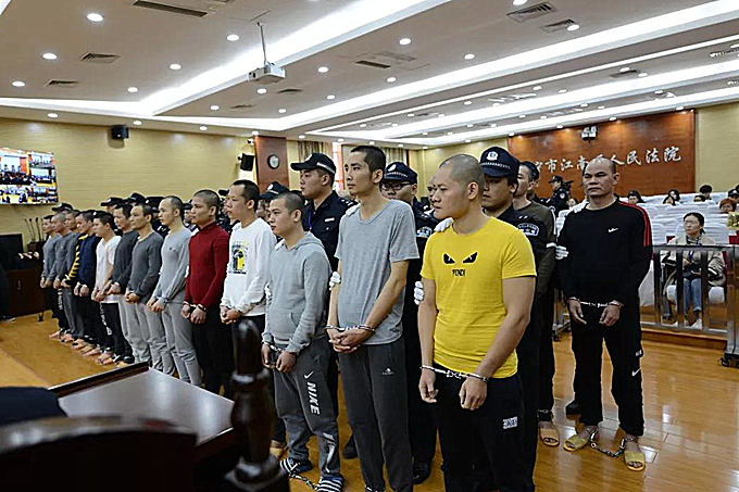 广西一黑社会覆灭:称霸一方十余年 开赌场敛钱财 强行占地建别墅