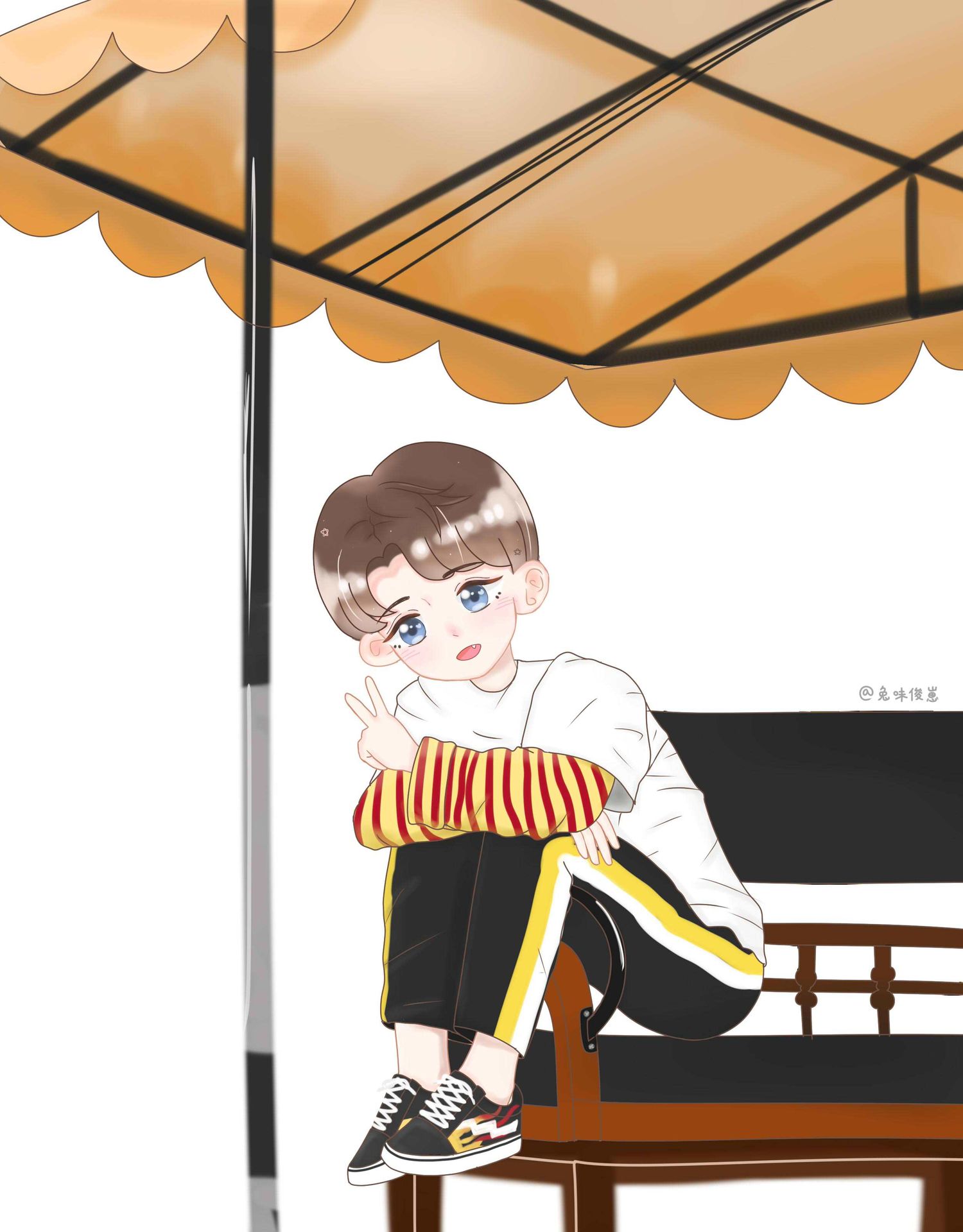 饭绘q版凯喵,吃可爱长大的小嗲猫