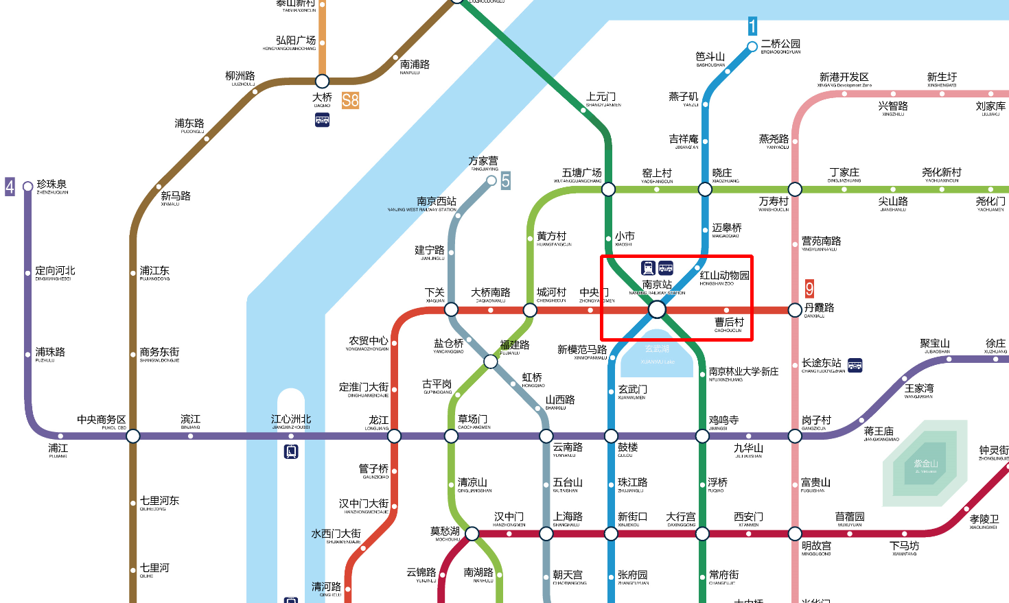 南京铁路线路图图片