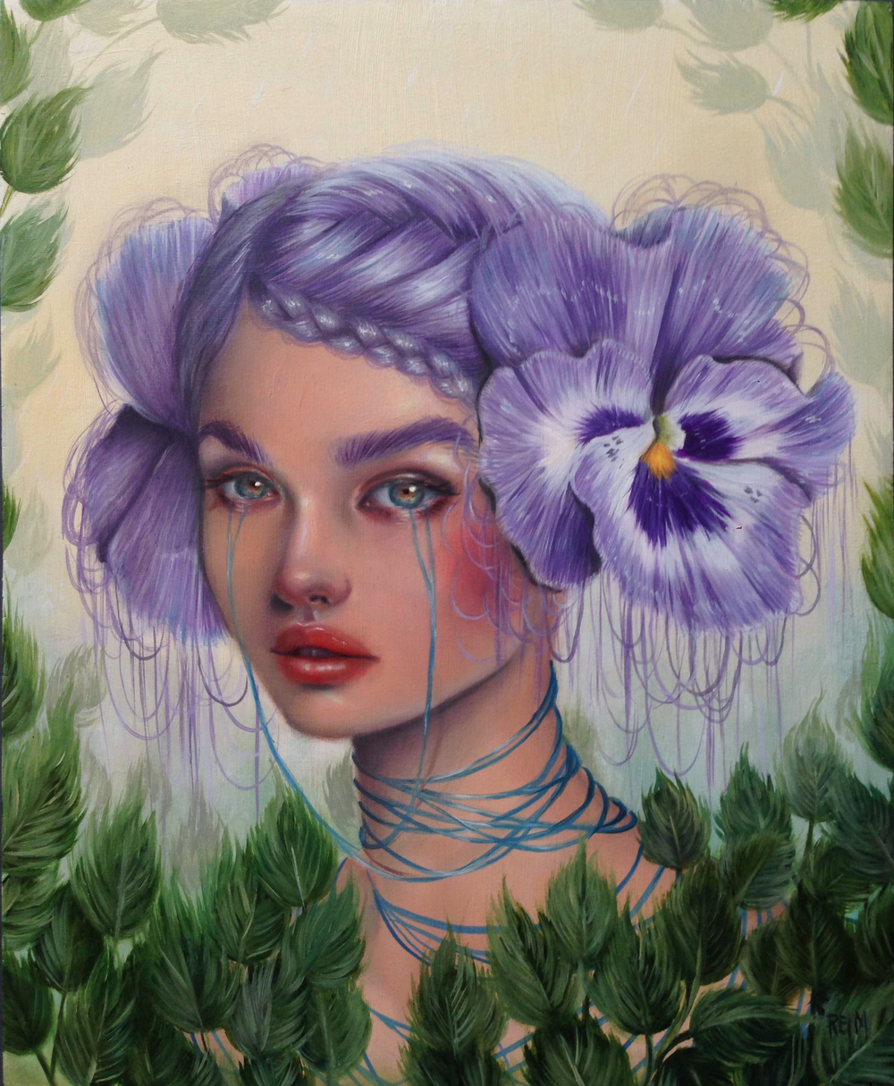 插画:艺术家relm人像作品,惊艳,这只是一部分