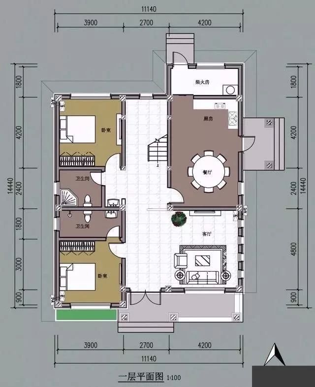 「你选图 ·我建屋」"宝墅之家"轻钢别墅设计方案图纸超市(十四)