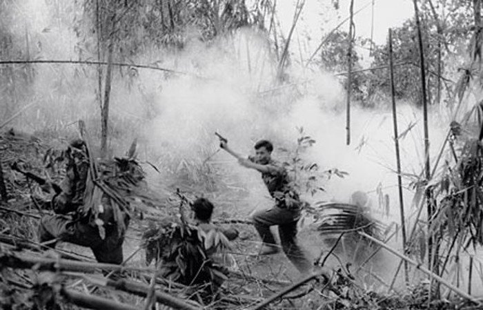 1971年美军入侵老挝胡志明小道,越南和老挝联合击退美越军