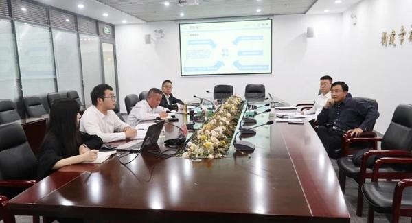 华侨城集团法律合规部到世博集团调研