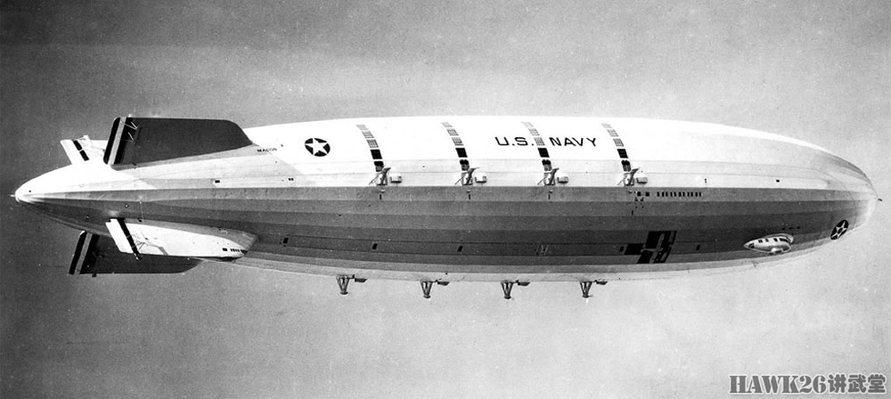 85年前"梅肯"号飞艇坠毁 宣告一个时代的结束 可搭载5架侦察机