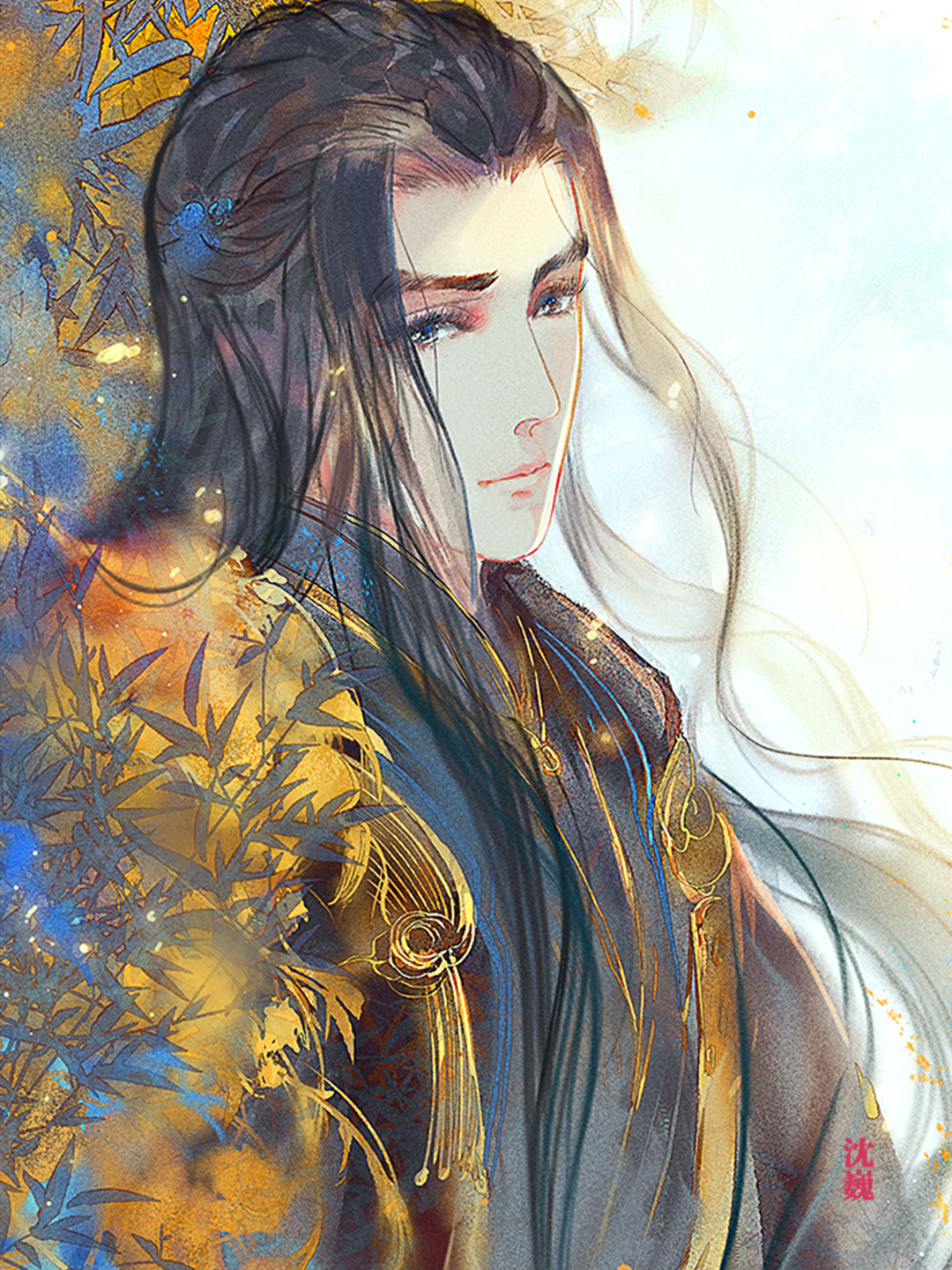 《镇魂》画师笔下的黑袍使,每一张都可以做壁纸,帅到犯规!