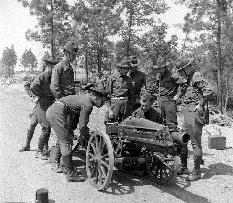 二战美国陆军m1式75毫米榴弹炮