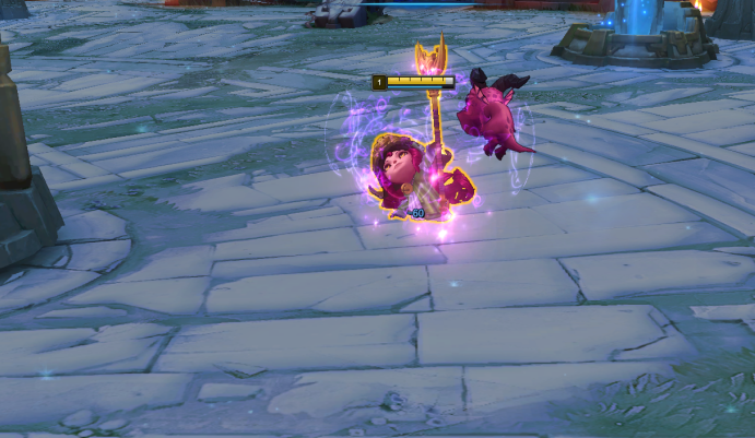 大家都知道璐璐有个"小宠物"(皮克斯),在璐璐普攻的时候会向目标发射