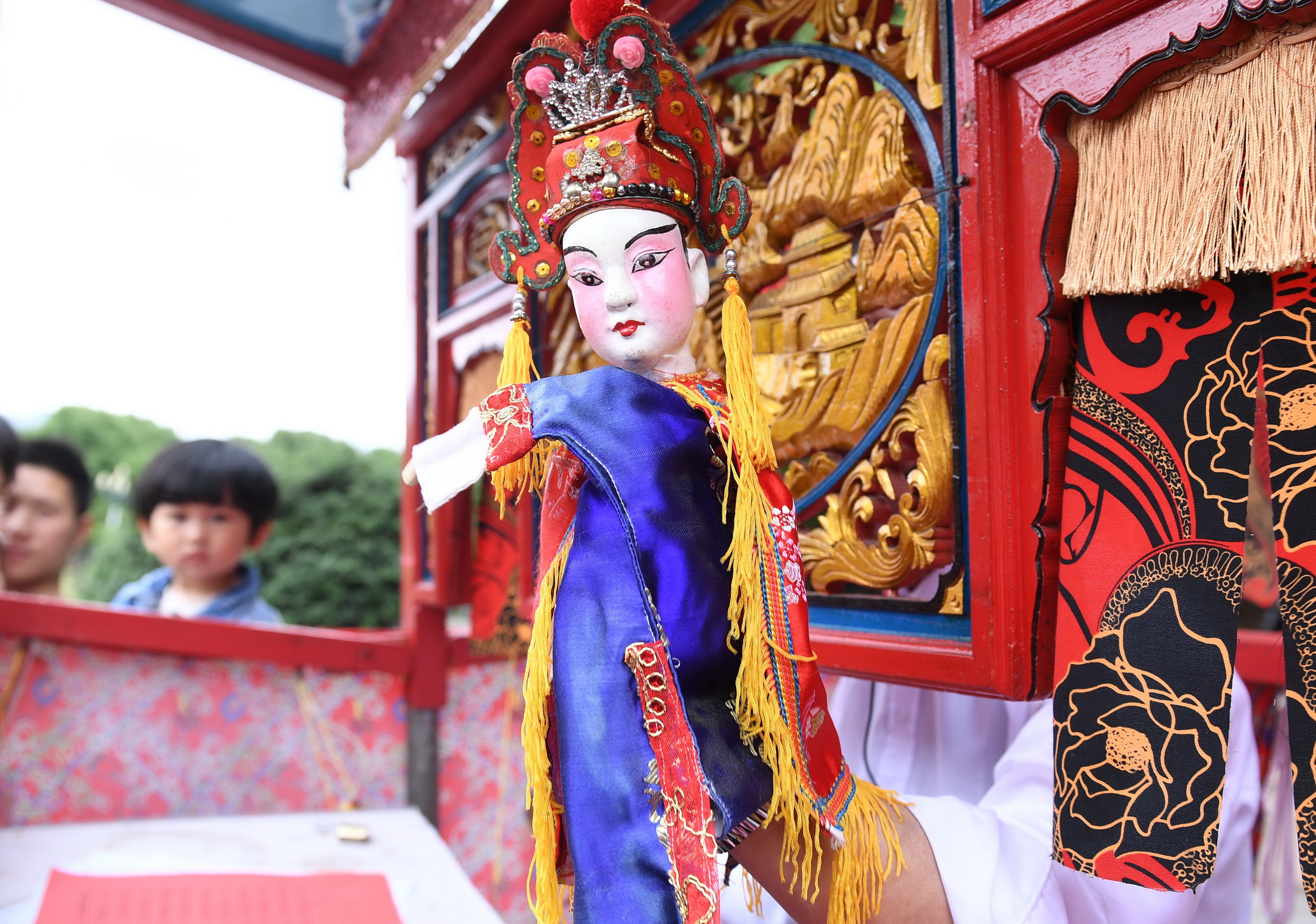 福建柘荣布袋戏:一个人一台戏(1)