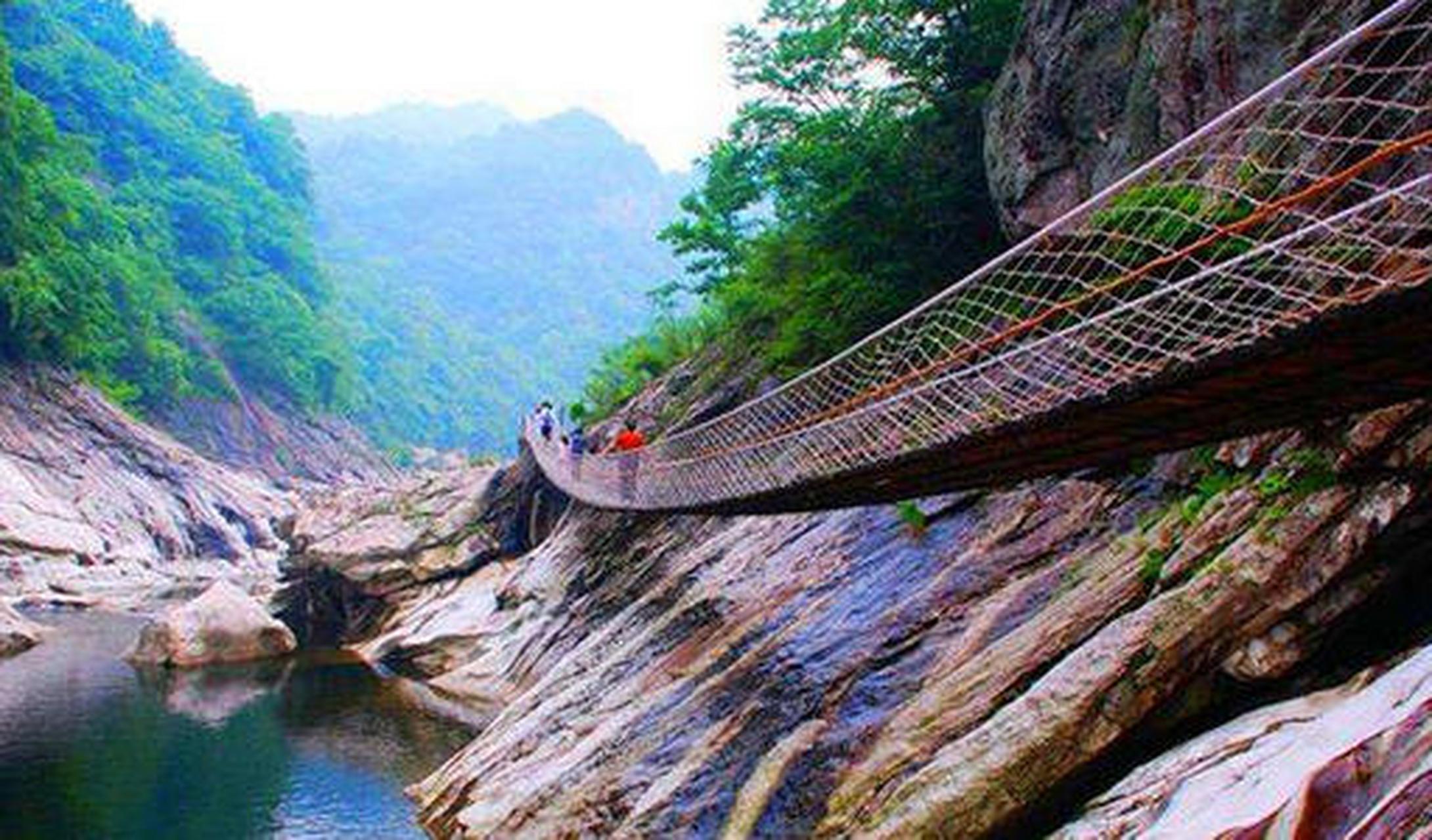 旅游攻略# 天堂寨风景区:在黄冈好玩的地方排行榜中天堂寨风景区是