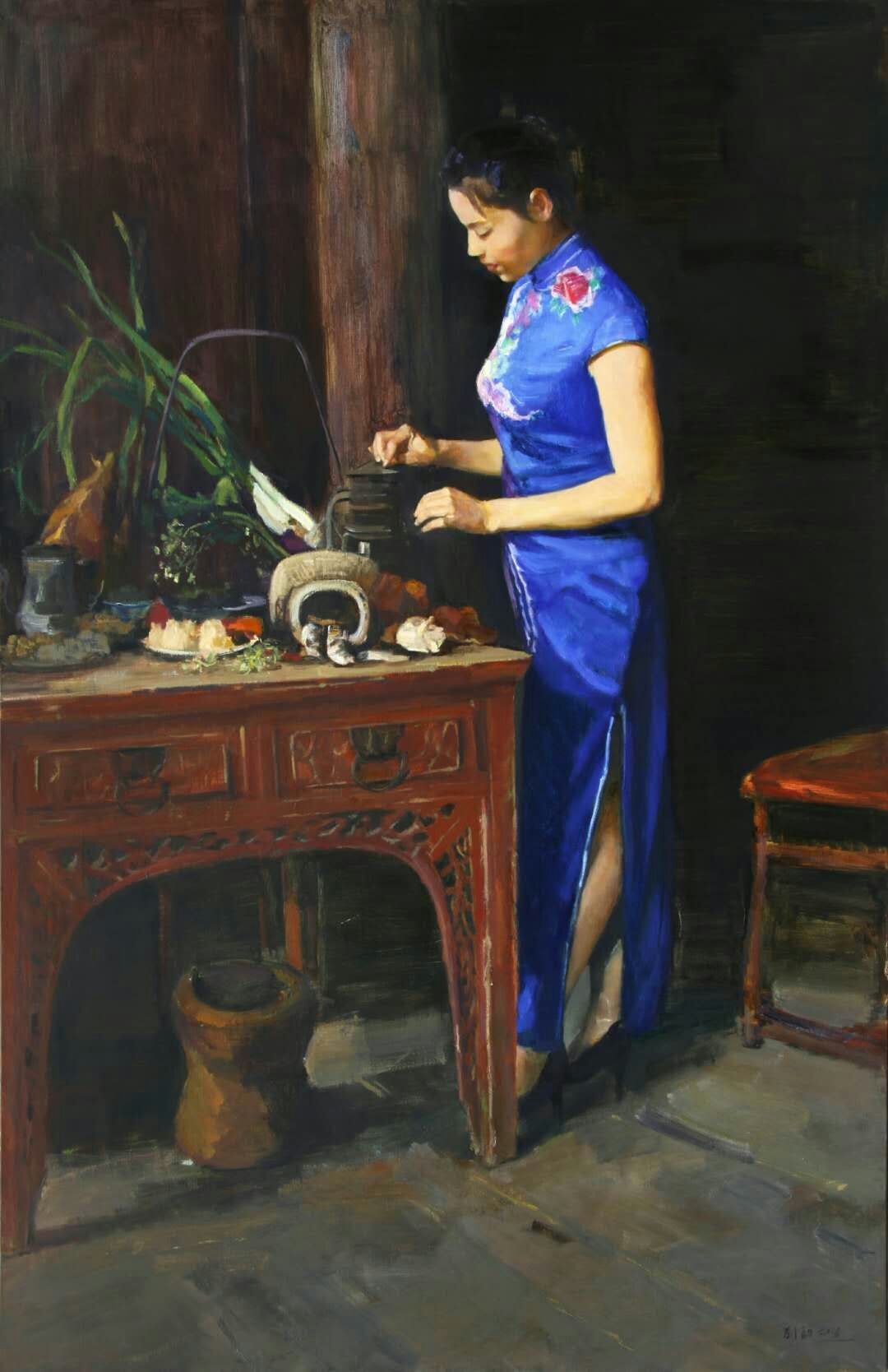 实力派油画家——刘勐