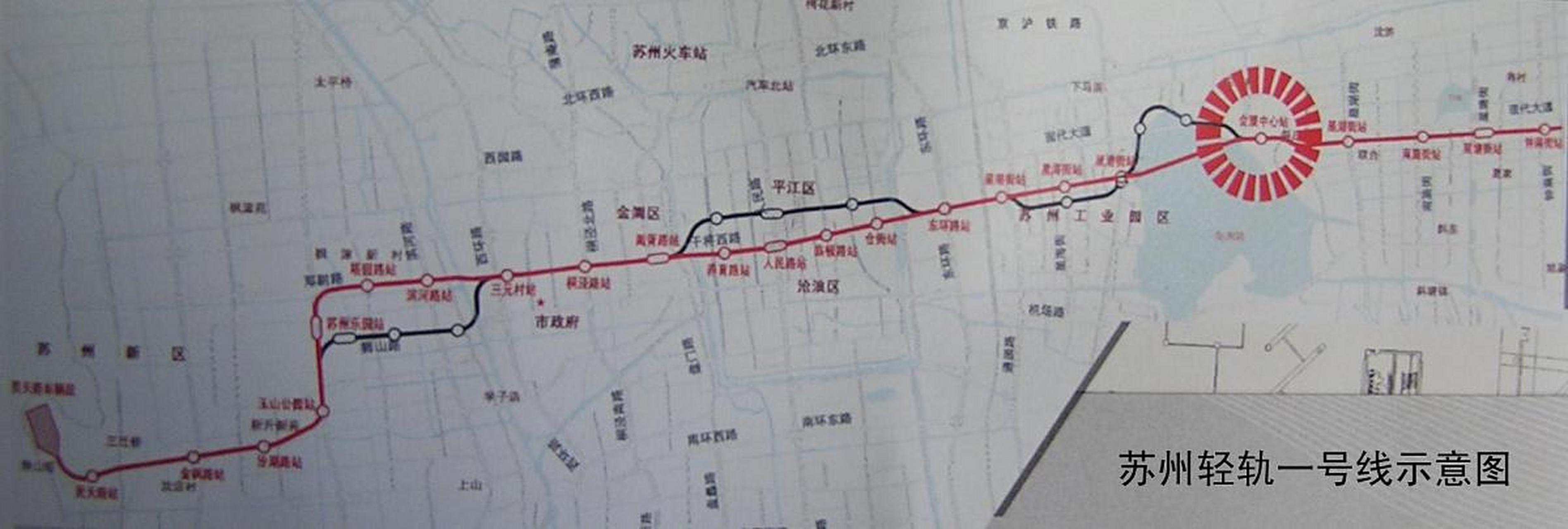 苏州十一号线线路图图片