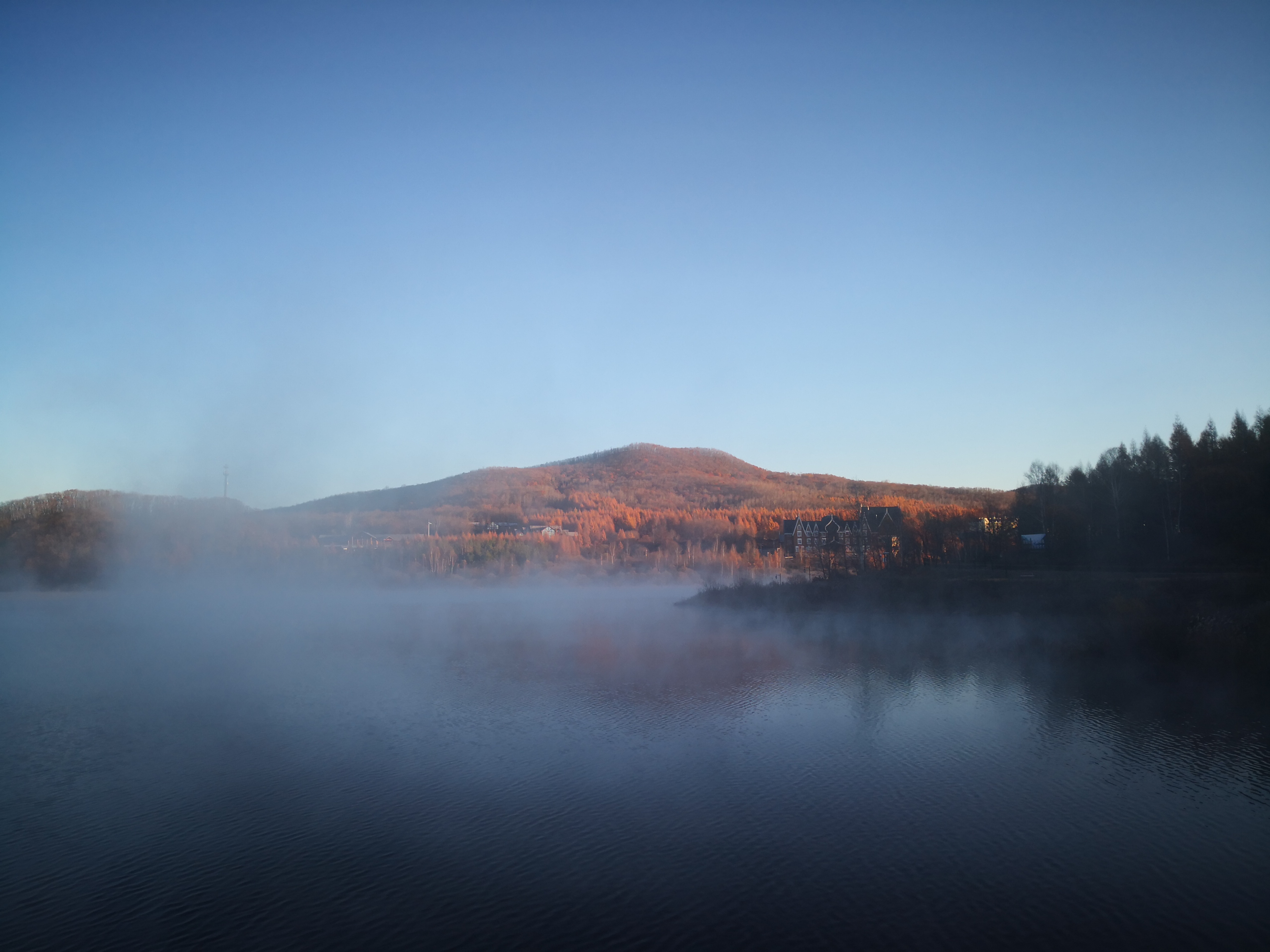 湖南省水利厅总工作诗称赞绥芬河天长湖美景