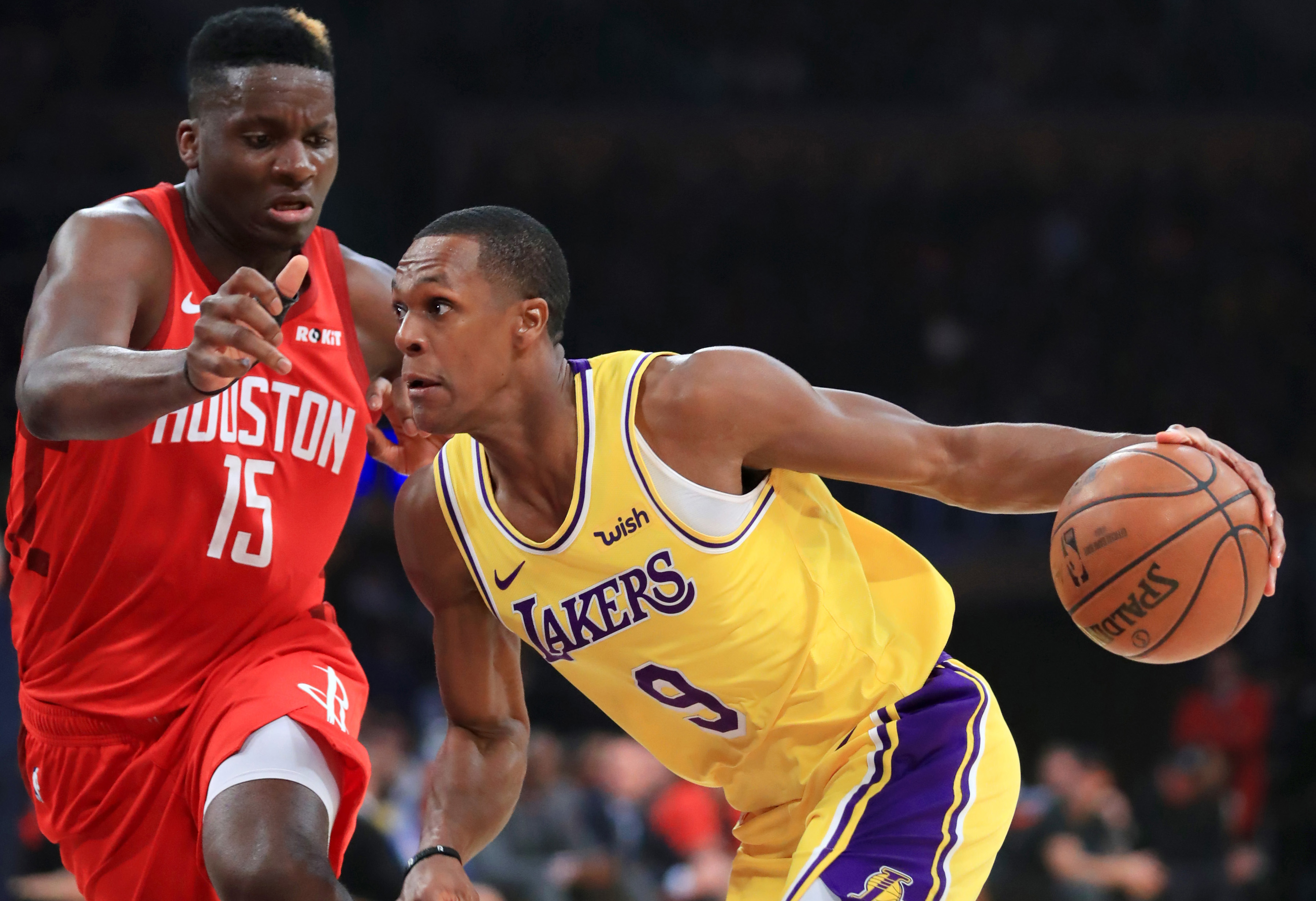 篮球——nba常规赛:湖人胜火箭