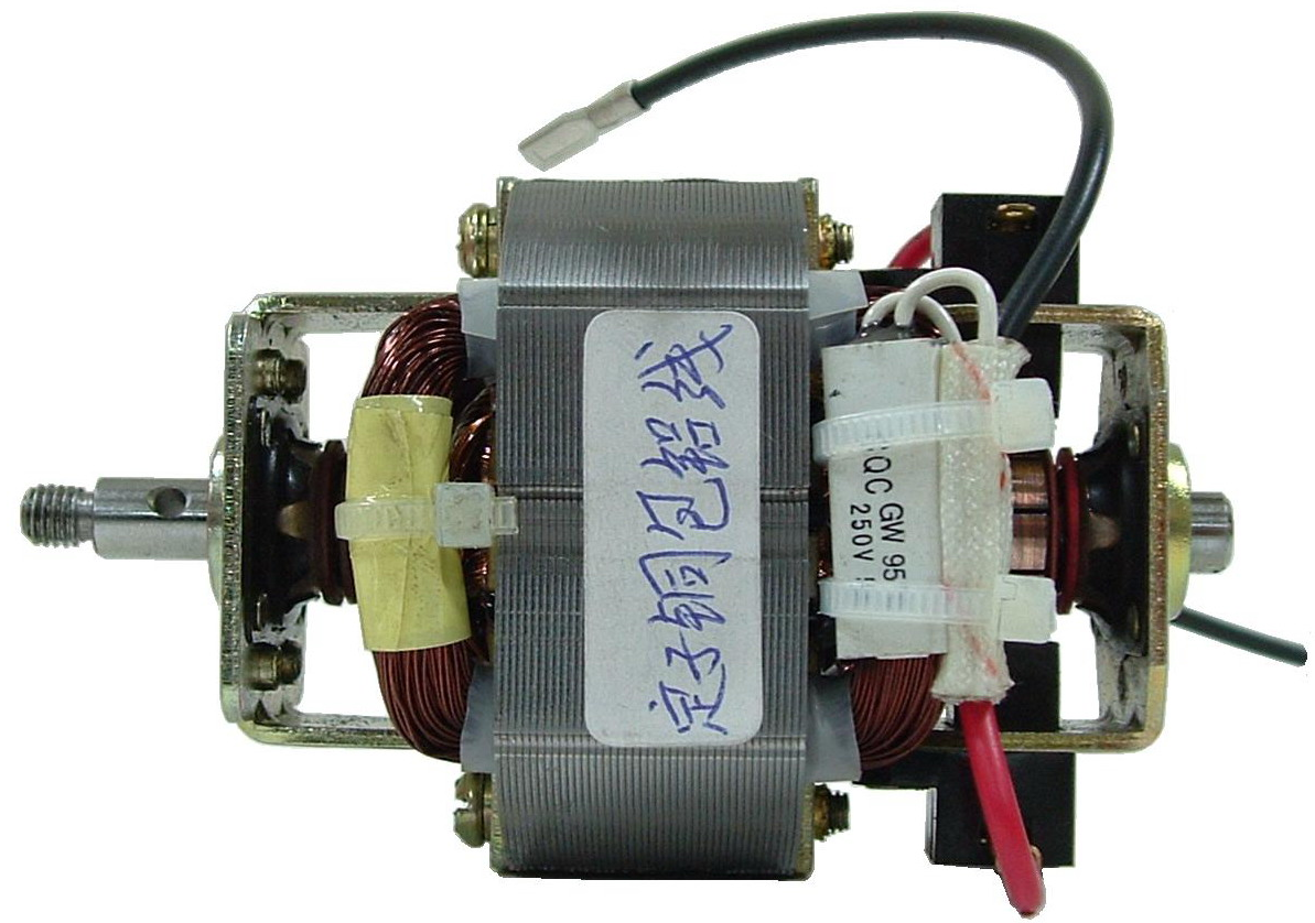 必须使用在有充分空间结构的电机之中,采用漆包铜包铝线的技术已经