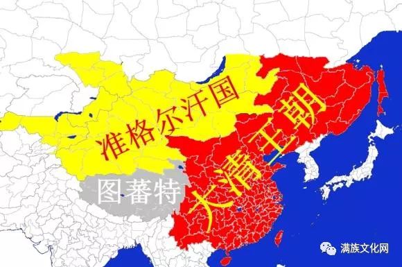 图解大清帝国与准格尔汗国之间的清准战争