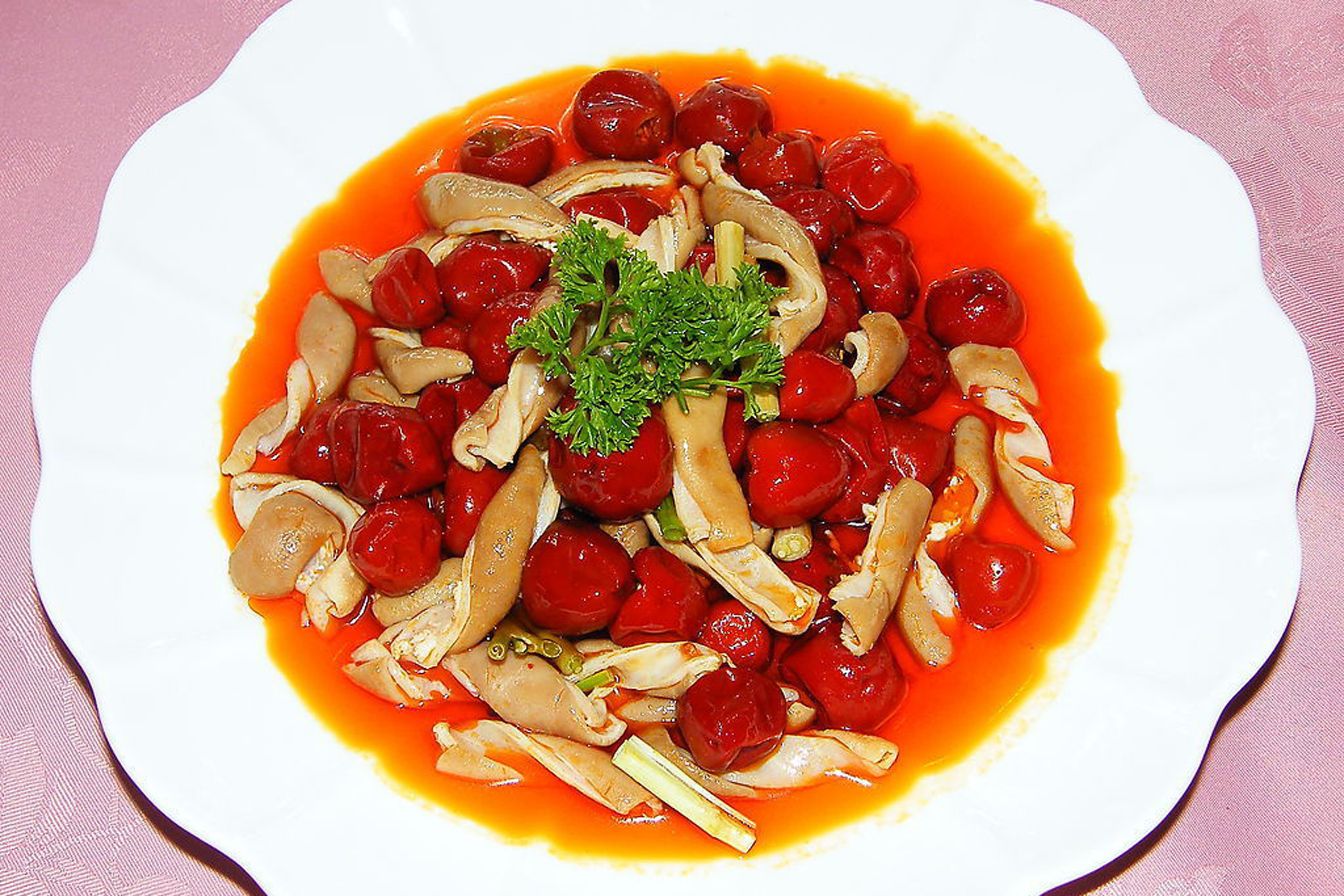 吃货福利:家里人最喜欢吃的6道家常菜,简单又美味 泡椒炒肚丝,非常下