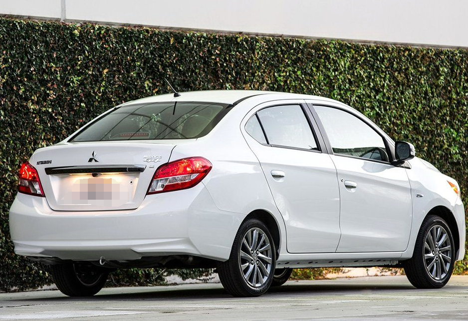 三菱(进口)-mirage g4,造型非常新颖,车身上的轮廓富有张力