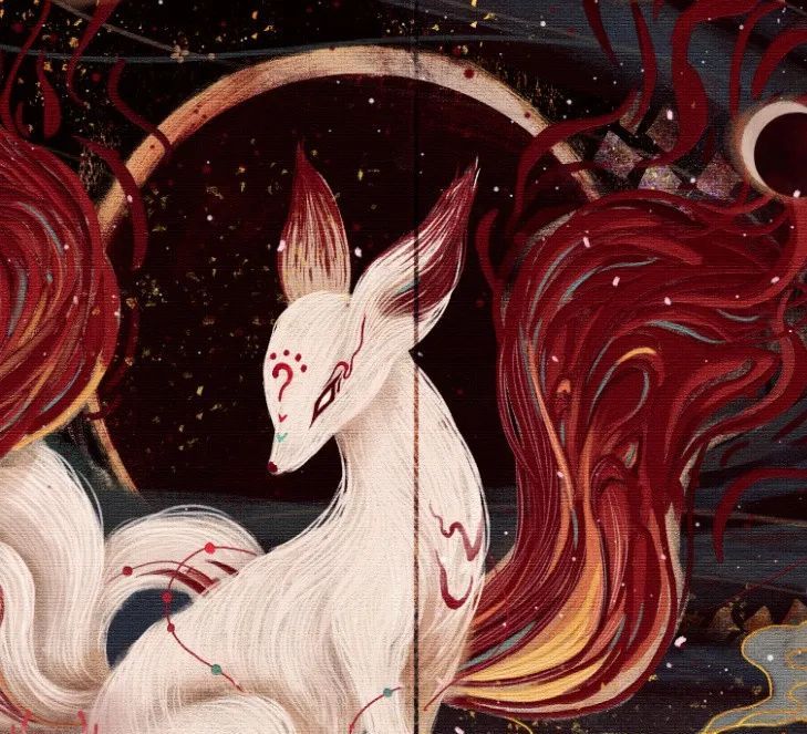 90后小姐姐自学绘画,靠画"神仙狐鬼"爆红网络,圈粉60万