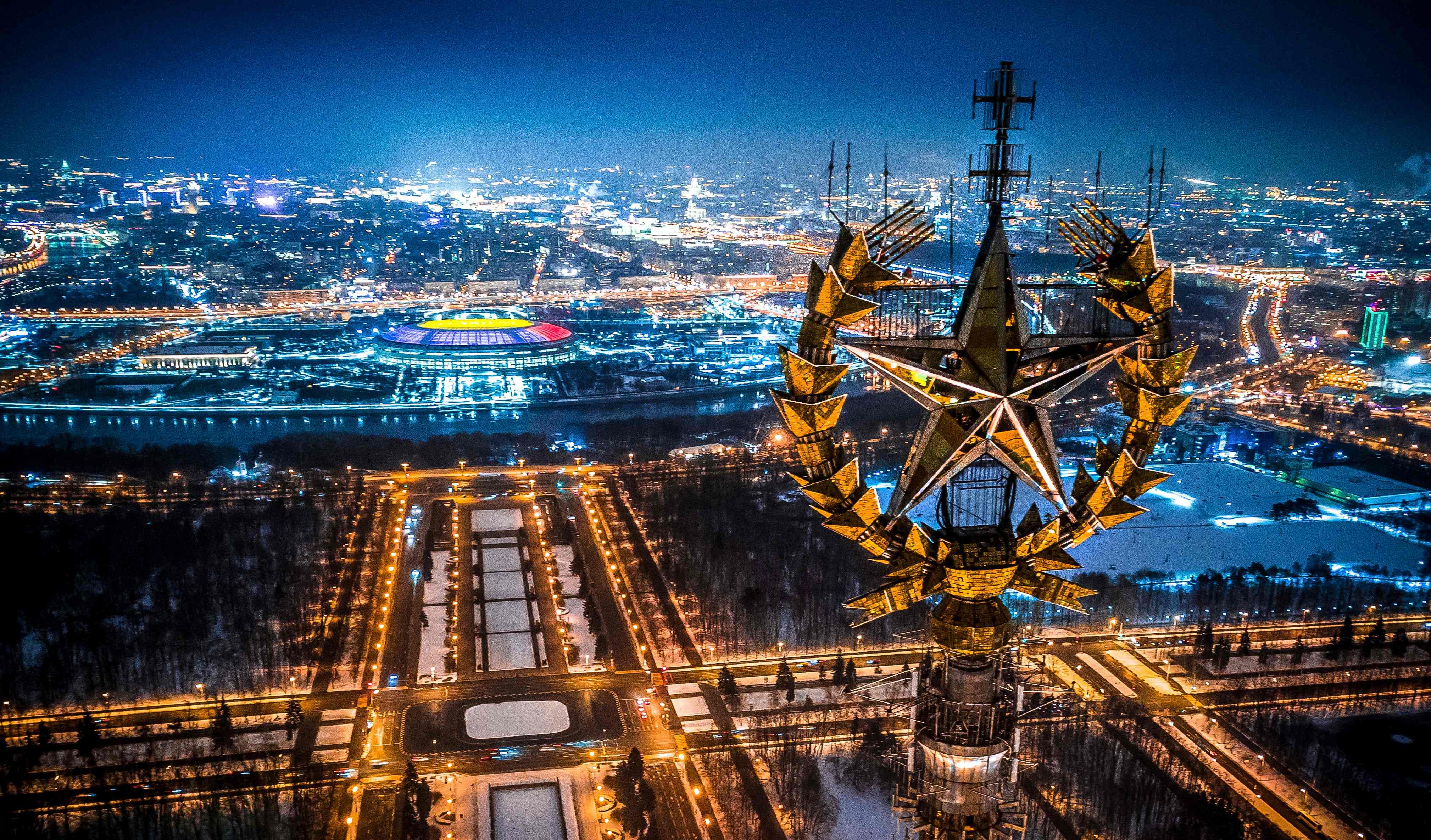 [2](外代二线)莫斯科夜景