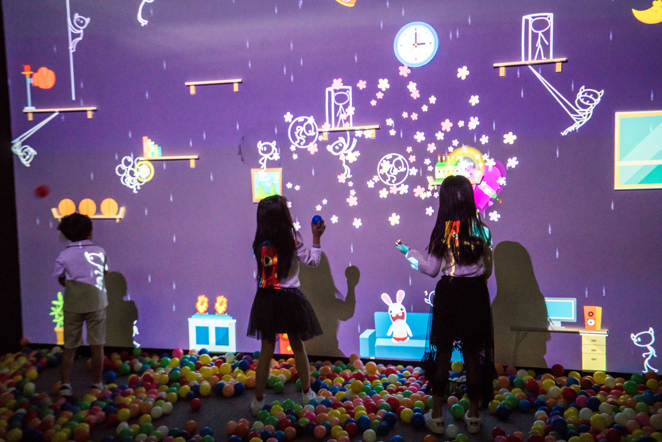 科技互动投影将在儿童娱乐市场迅速发展——笔遇科技