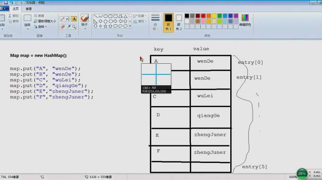 [图]Java：集合框架HashMap遍历的第1种方式