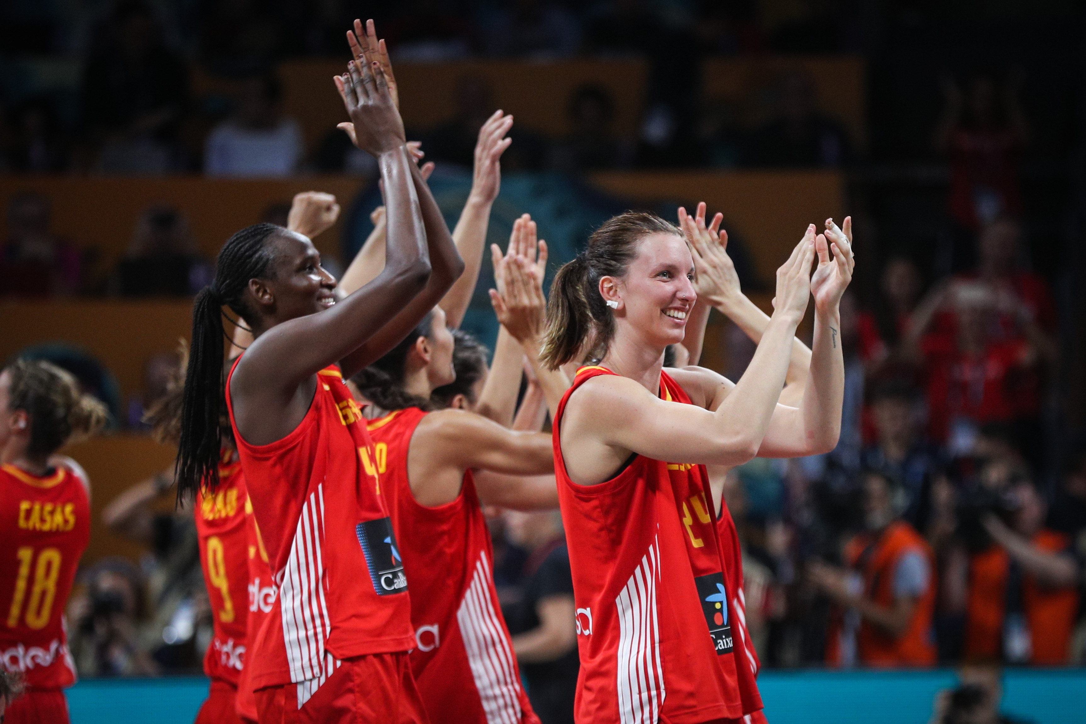 篮球——女篮世界杯:西班牙晋级半决赛