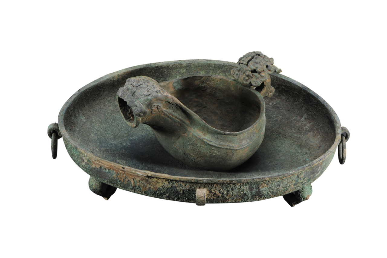 马镳通长17.5厘米,孔径1.