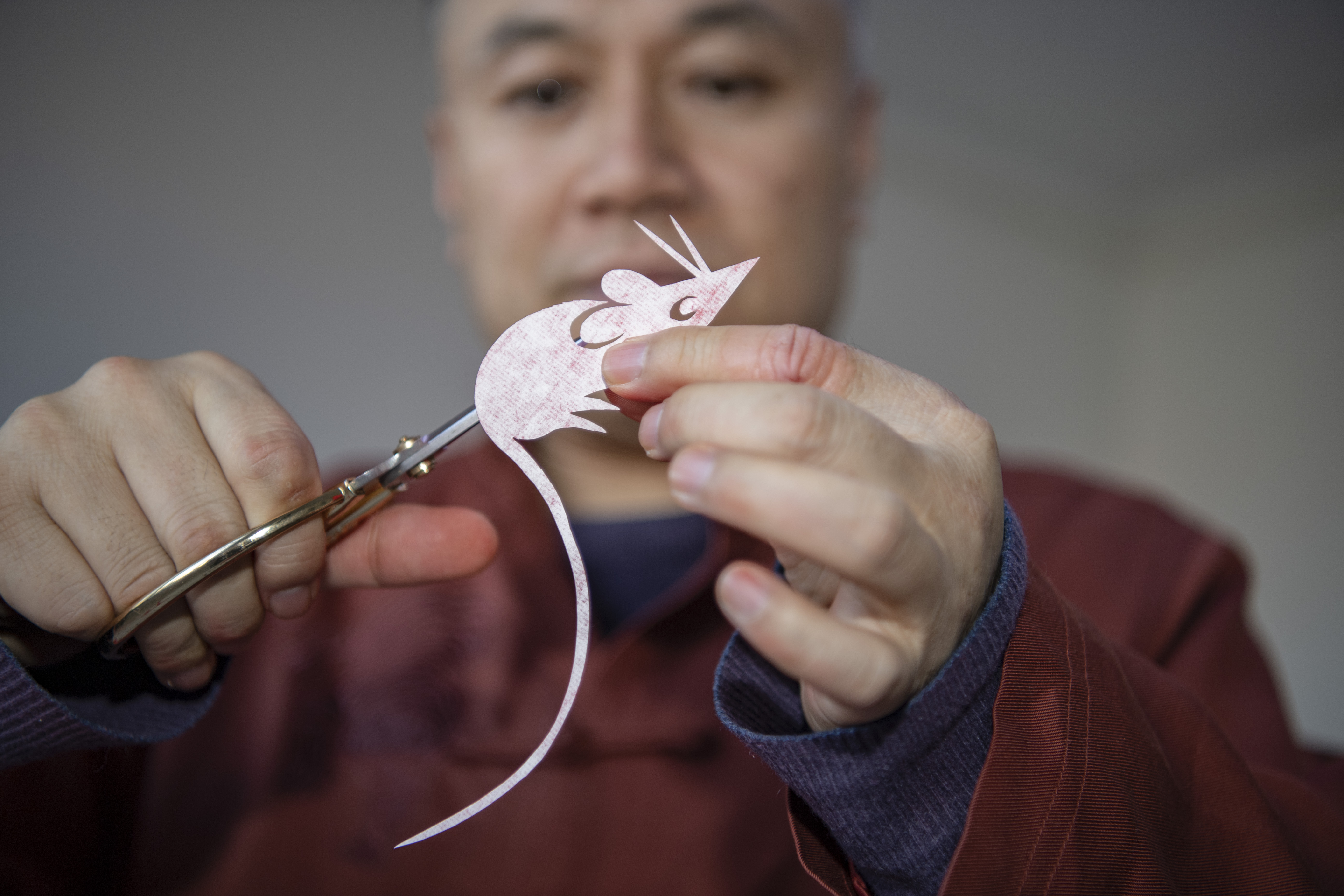 剪纸艺人张永忠的传承和创新