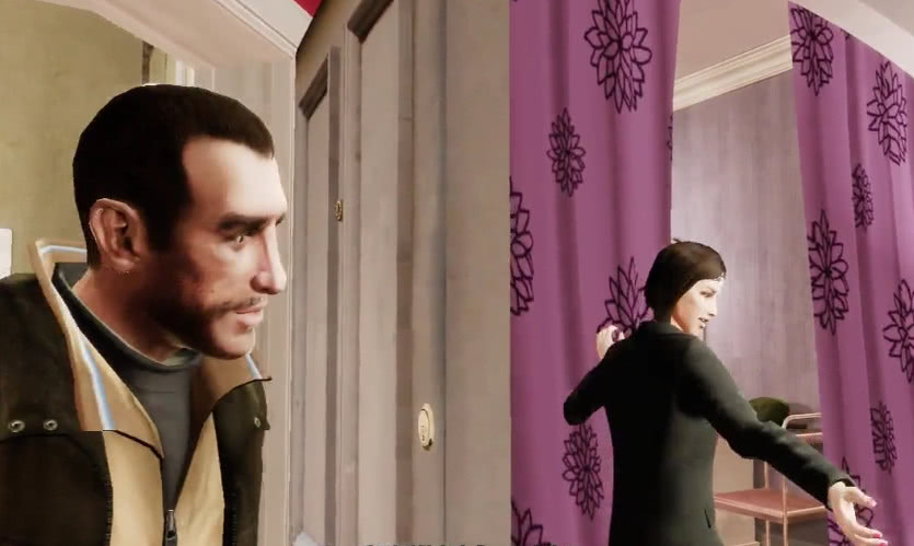 《gta4》尼克是如何撩女友的,当我看到这技术后,瞬间明白了!