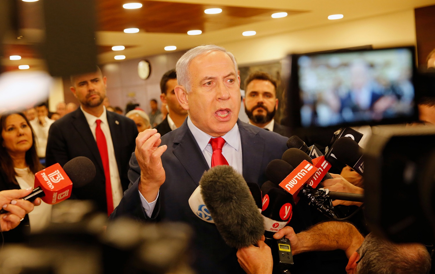 内塔尼亚胡组阁失败 以色列将重新大选!