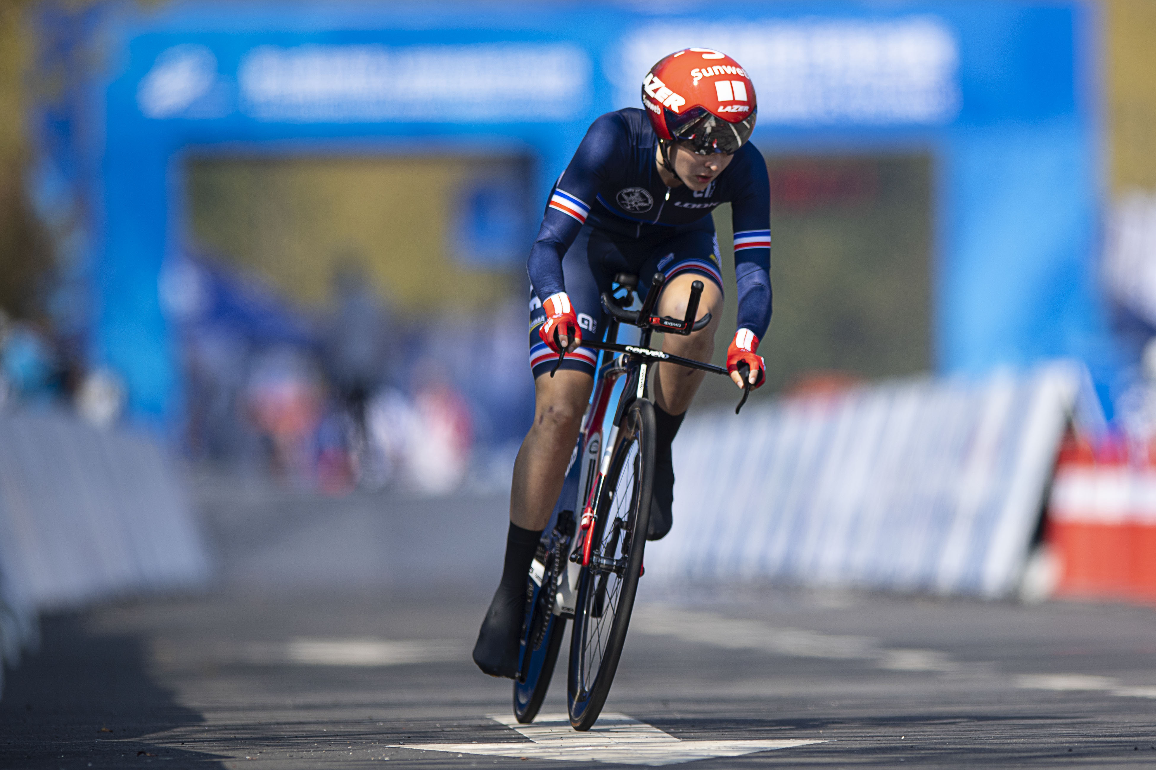 公路自行车——女子个人计时赛:法国选手包揽冠亚军(3)